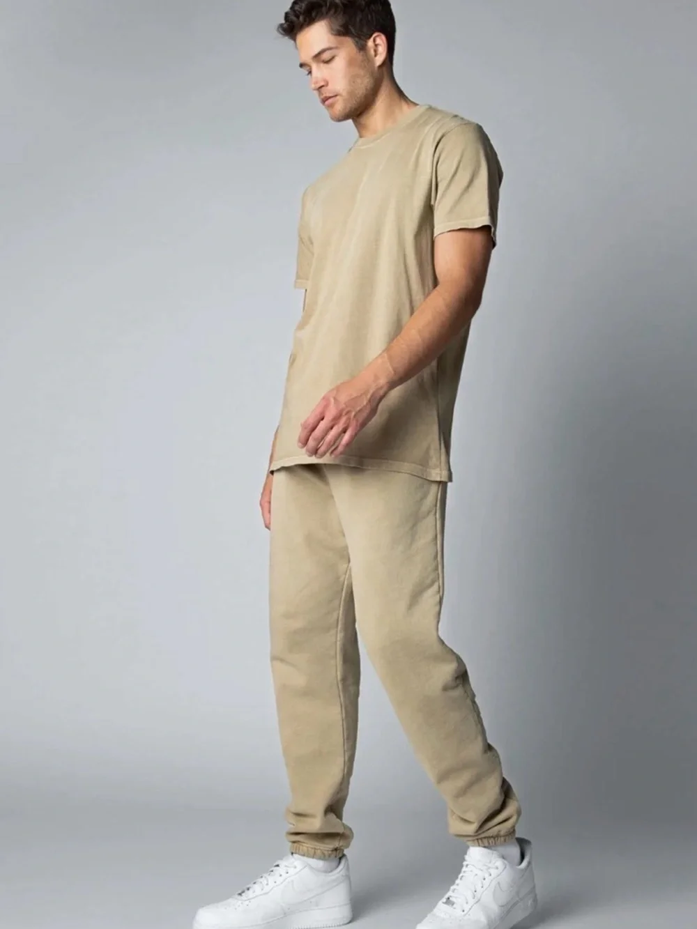 Talentless Men’s S Premium T-shirt “British Khaki” - Picture 4 of 6